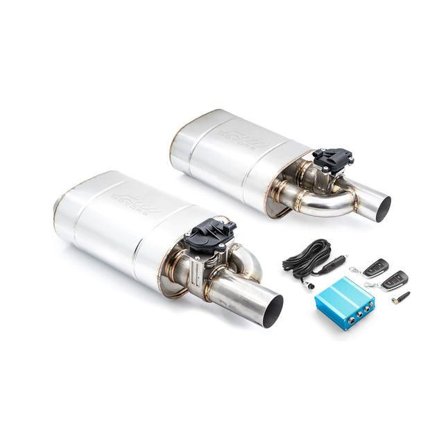 Set of silencers with valves E300
