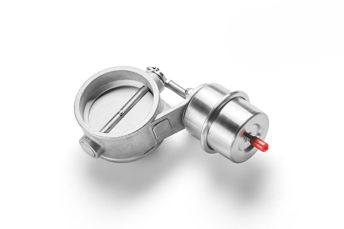 Ljuddämpare with embossing and vacuum valve