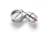 Straight-through Ljuddämpare with a vacuum valve