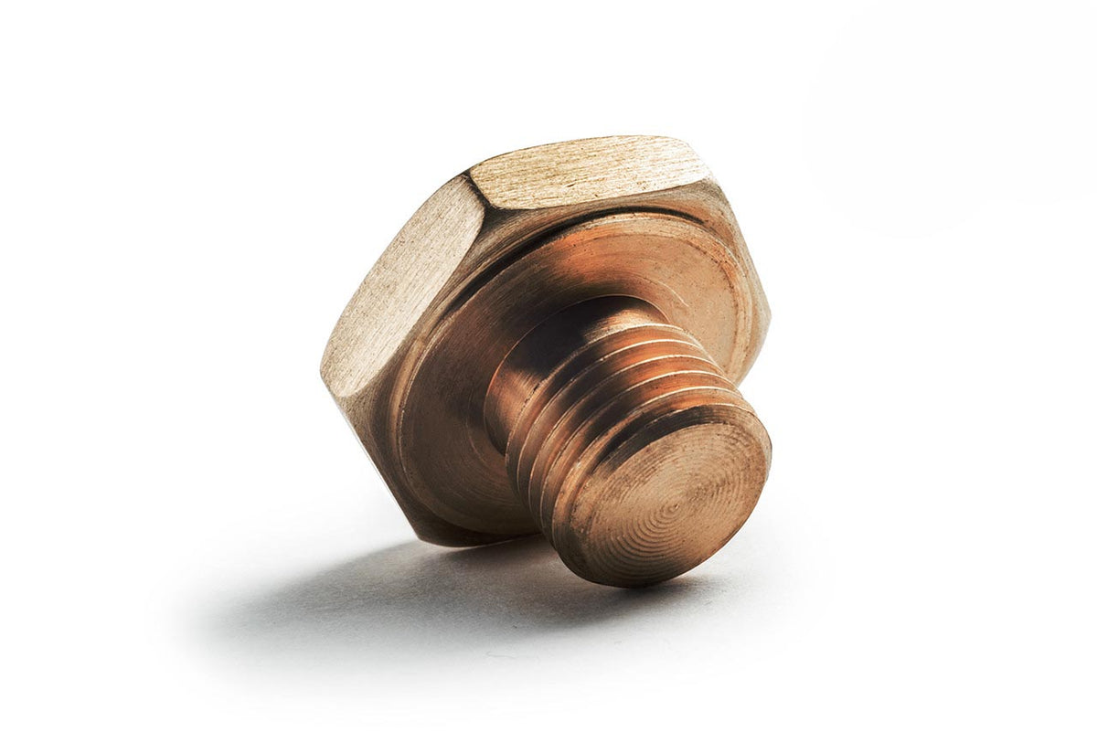 Z2 M12x1.25 mm brass screw plug RM Motors