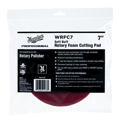 Meguiar's Rotary Foam Cutting Pad 7” – rubbingtrissa för rotary