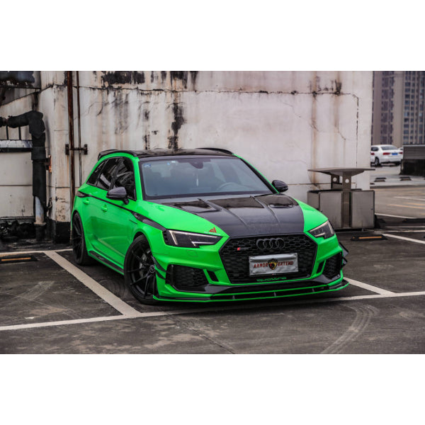 AE Design Motorhuv i pre-preg carbon för Audi RS4 B9 2017–2020 – bild 10