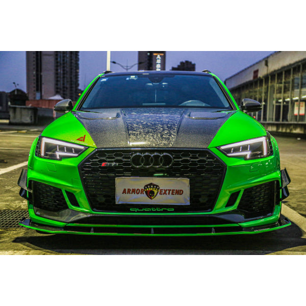 AE Design Motorhuv i pre-preg carbon för Audi RS4 B9 2017–2020 – bild 5