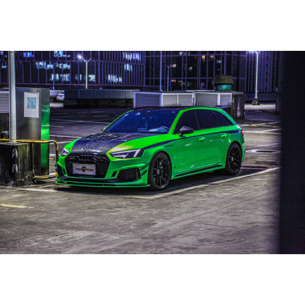 AE Design Motorhuv i pre-preg carbon för Audi RS4 B9 2017–2020 – bild 7