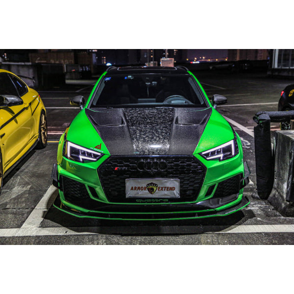 AE Design Motorhuv i pre-preg carbon för Audi RS4 B9 2017–2020 – bild 8