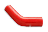 FMIC Reducerande silikonböj 45° 51/57 mm Röd – bild 2