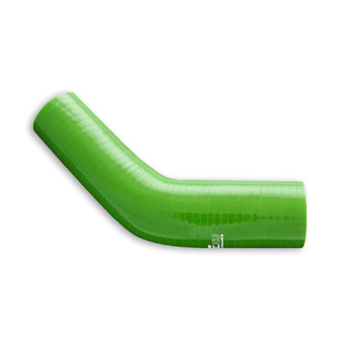 FMIC Reducerande silikonböj 45° 63/102 mm Grön – bild 2