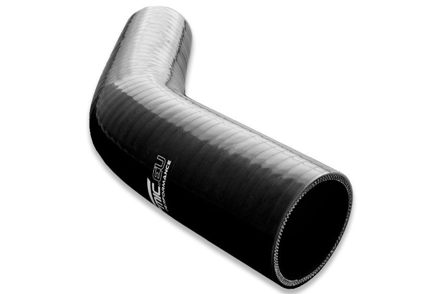 FMIC Reducerande silikonböj 45° 63/89 mm – Svart