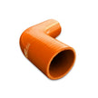 FMIC Reducerande silikonböj 67° 63/89 mm Orange