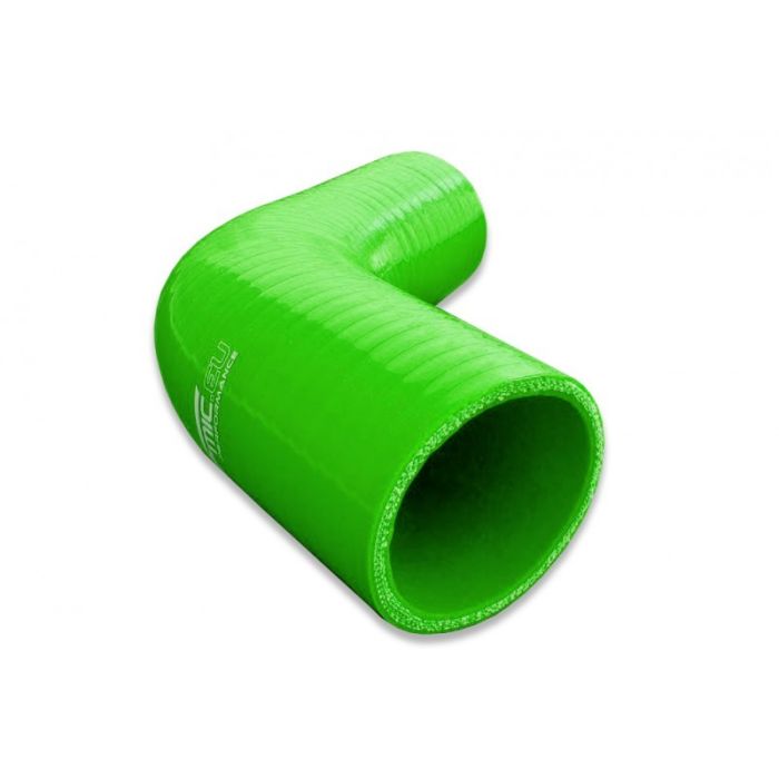 FMIC Reducerande silikonböj 67° 63/89 mm – Grön