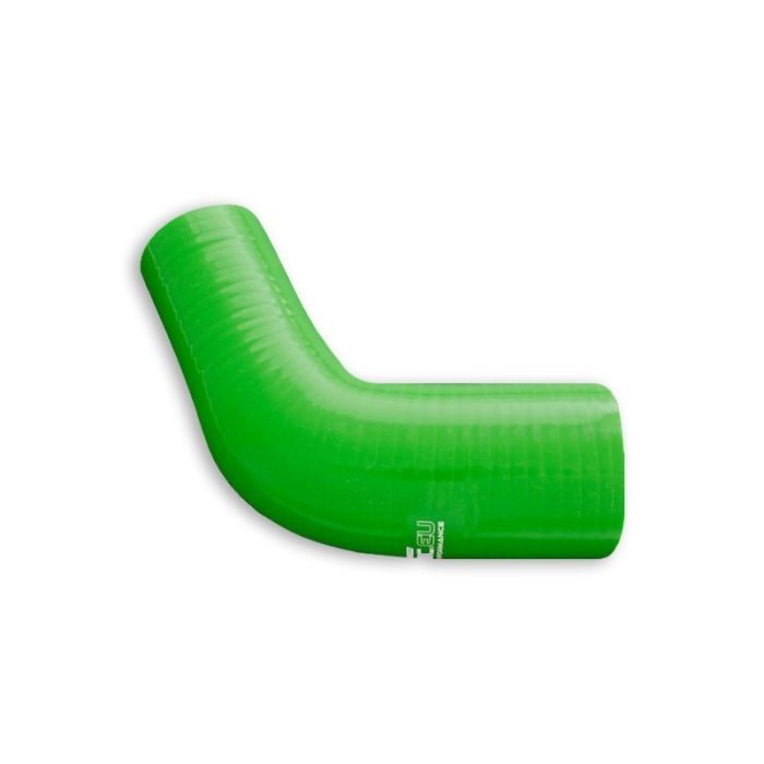 FMIC Reducerande silikonböj 67° 63/89 mm – Grön