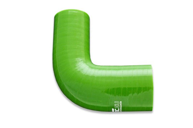 FMIC Reducerande silikonböj 90° 28/38 mm – Grön
