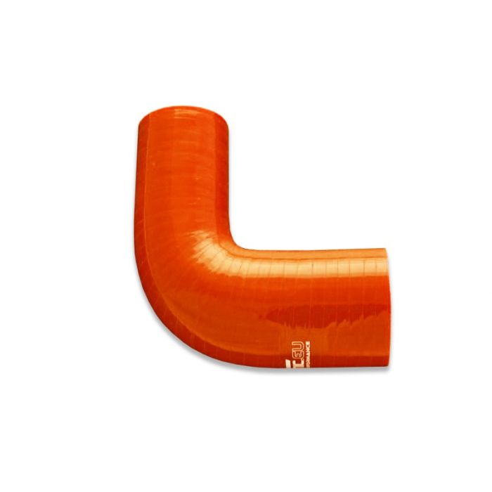 FMIC Reducerande silikonböj 90° 30/38 mm Orange – bild 2