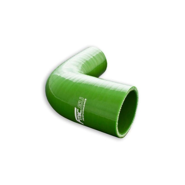 FMIC Reducerande silikonböj 90° 30/38 mm – Grön