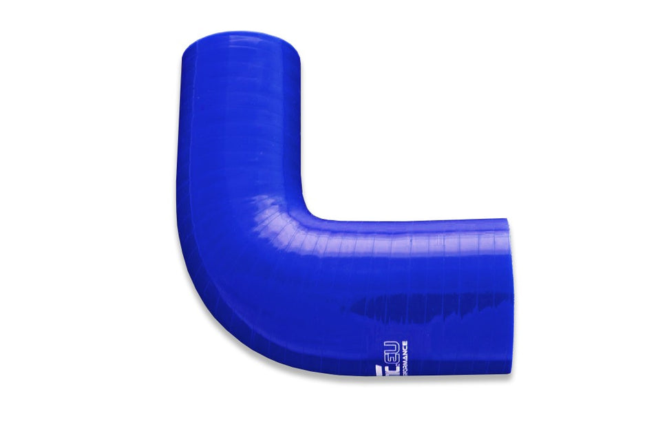 FMIC Reducerande silikonböj 90° 41/51 mm Blå – bild 2