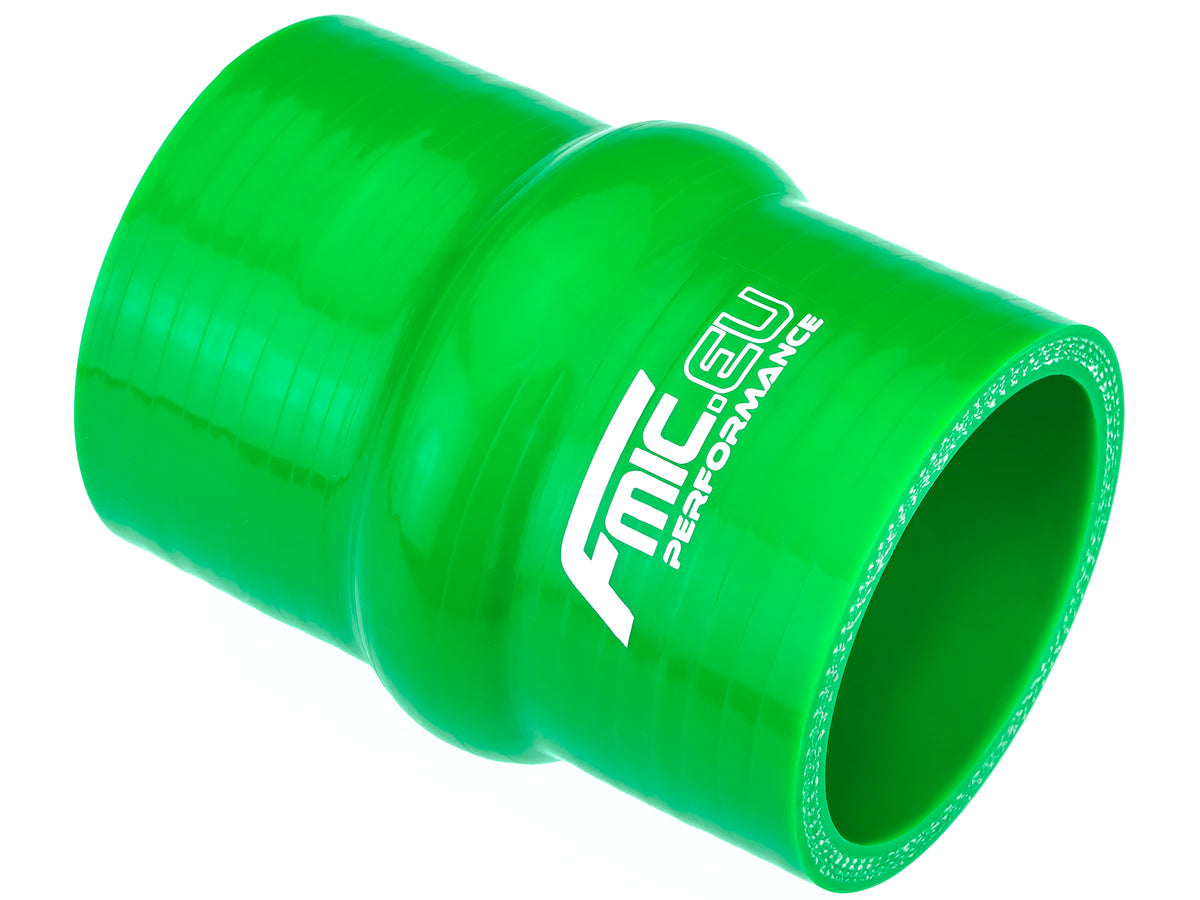 FMIC Silikonkoppling med hump 102 mm – Grön