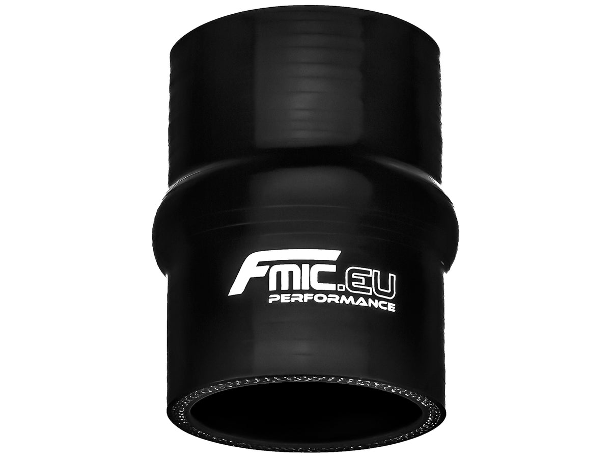 FMIC Silikonkoppling med hump 60 mm – Svart