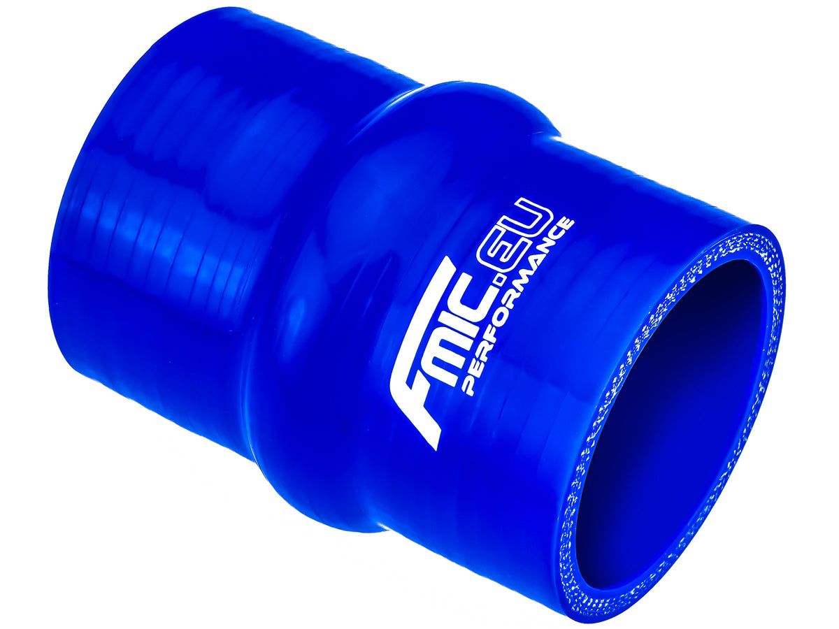 FMIC Silikonkoppling med hump 63 mm – Blå