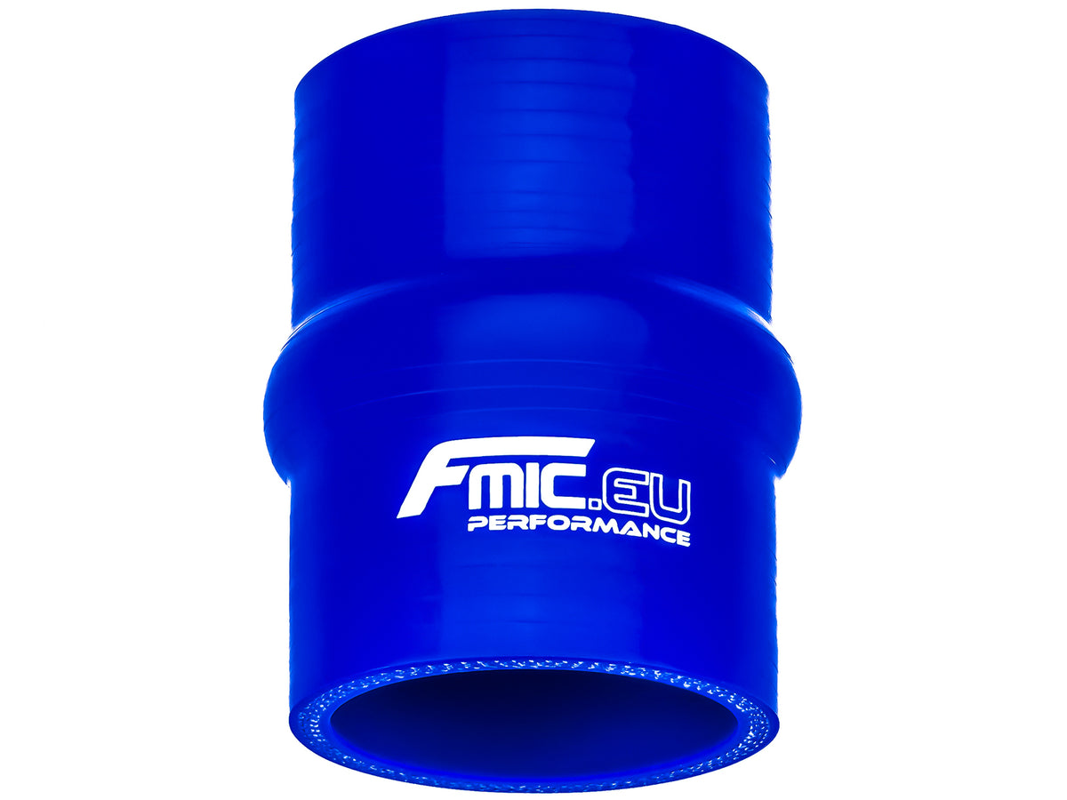 FMIC Silikonkoppling med hump 63 mm – Blå