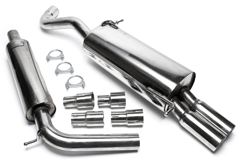 Skoda / VW Fabia I, Polo Fabia I, Typ 6Y / Polo, Typ 9N 1999 -2009 Rostfritt Sportavgassystem Catback TA Technix