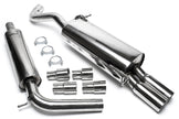 Skoda / VW Fabia I, Polo Fabia I, Typ 6Y / Polo, Typ 9N 1999 -2009 Rostfritt Sportavgassystem Catback TA Technix