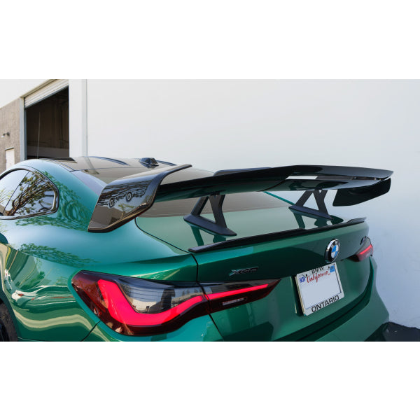 Swan Neck-bakvinge i pre-preg carbon för BMW M2/M3/M4/M5/M8 F80/F82/F87/G80/G82/G22/G26 – bild 5