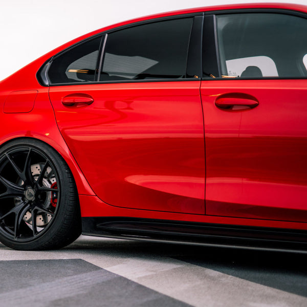 Sidokjolsplitters i pre-preg carbon för BMW M3 G80/G81 & M4 G82/G83