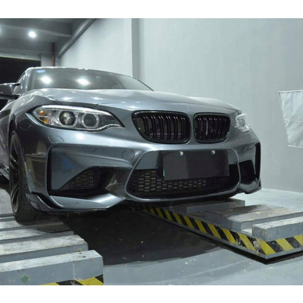 Nedre frontsplitters i carbon för BMW M2 F87 – bild 7