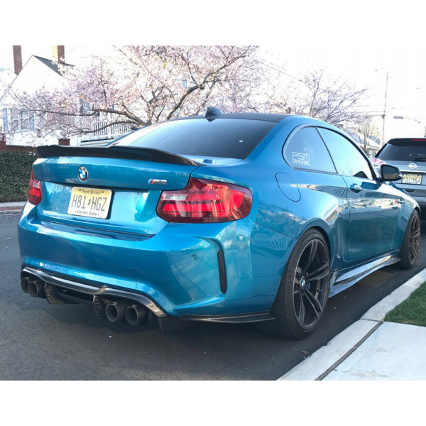 Spoilerläpp PSM i carbon för BMW M2 F87 Competition & 2-serie F22