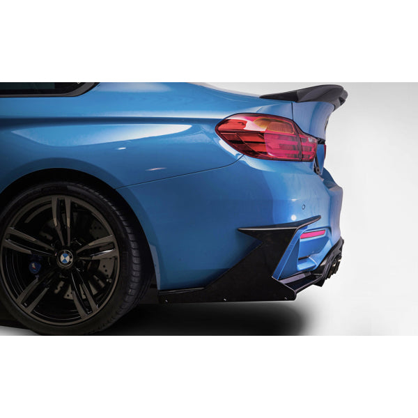 Ducktail-spoiler i carbon Mad Fang typ 1 för BMW M3 F80 & M4 F82/F83