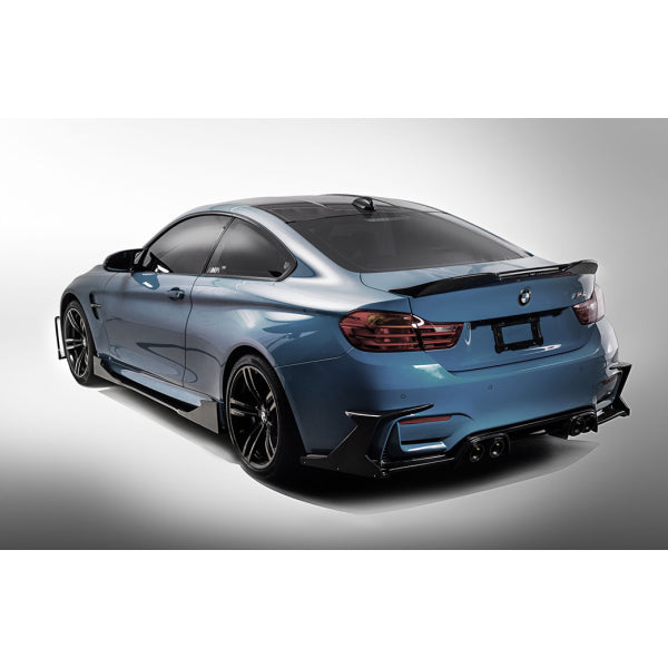 Ducktail-spoiler i carbon Mad Fang typ 1 för BMW M3 F80 & M4 F82/F83