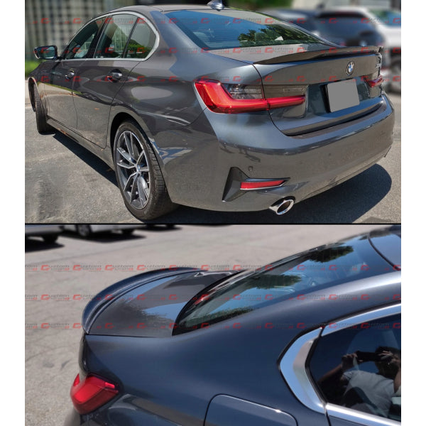 Bakre spoilerläpp Performance i carbon för BMW 3-serie G20 Sedan – variant 1