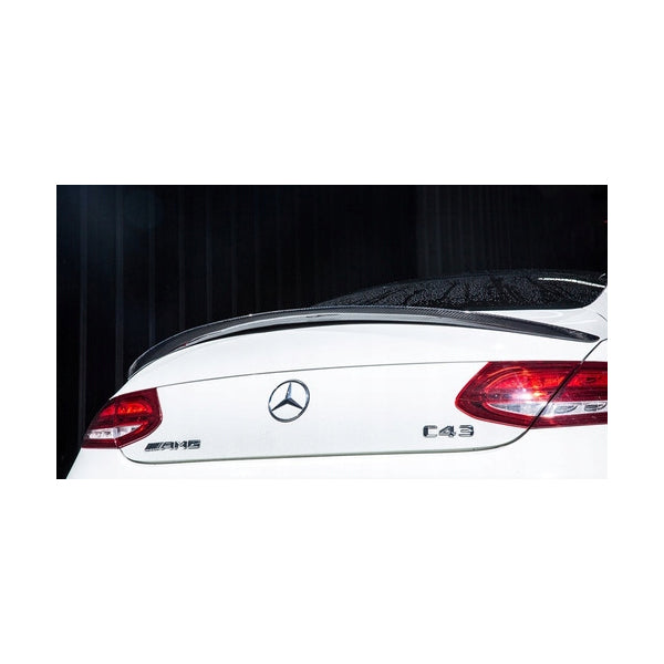 Bakluckespoiler i carbon i AMG-stil för Mercedes-Benz C-klass W205 Coupé