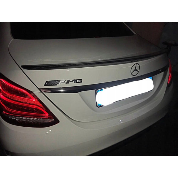 Bakspoiler i carbon i AMG-stil för Mercedes-Benz C-klass W205 Sedan
