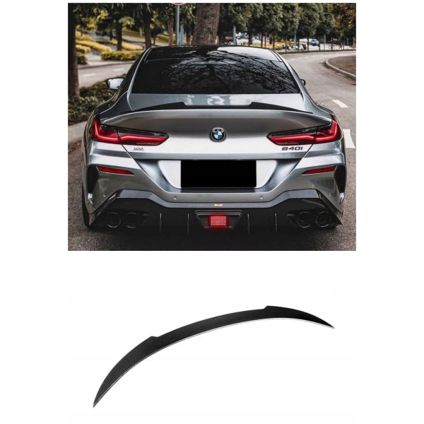 Bakre spoiler i pre-preg carbon för BMW 8-serie G16 & M8 F93 Gran Coupé