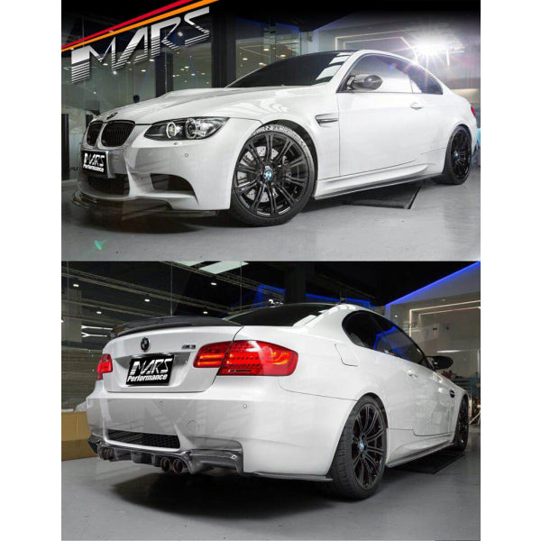 Sidokjolar i carbon för BMW M3 E90/E92/E93