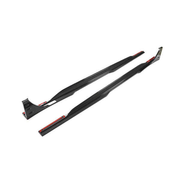 Sidokjolar i pre-preg carbon för Audi RS6/RS7 2019–2024