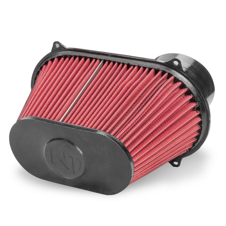 Wagner Tuning ovalt sportluftfilter 230x130 mm, 76 mm anslutning