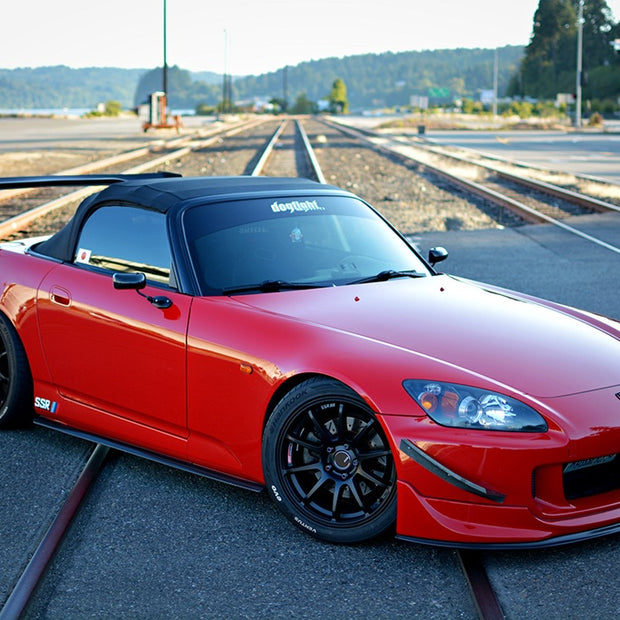 SSR GTV02 17x7 ET42 5x114.3 – Fälg i Mattsvart