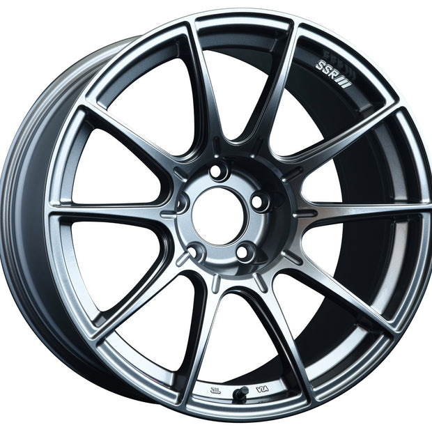 SSR GTX01 17x10 ET15 5x114.3 – Fälg i Mörk Silver