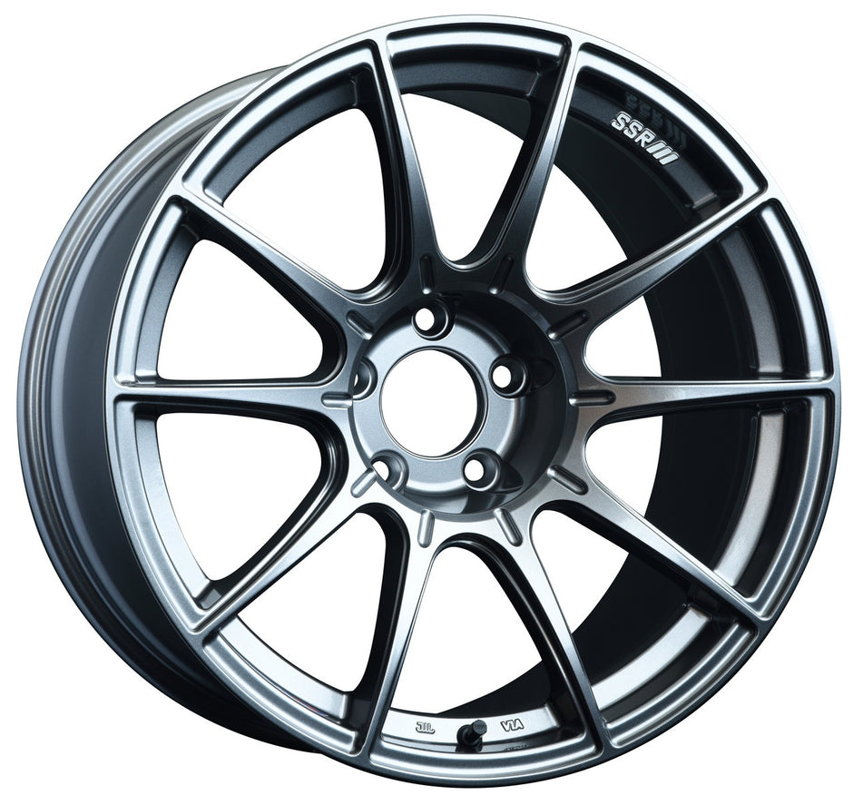 SSR GTX01 18x9.5 ET15 5x114.3 Fälg i Mörk Silver