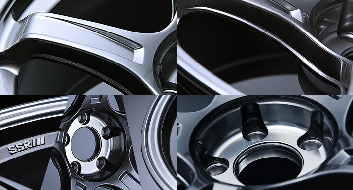 SSR GTX03 18x9.5 ET38 5x100 – Fälg i Svart
