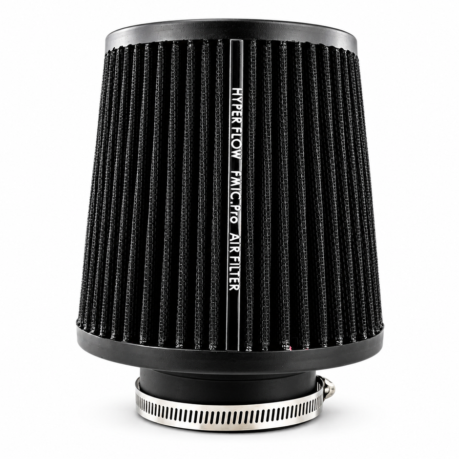 FMIC.Pro koniskt luftfilter 76 mm anslutning, längd 150 mm – bild 3