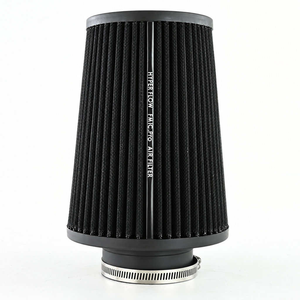 FMIC.Pro koniskt luftfilter 102 mm anslutning, längd 200 mm