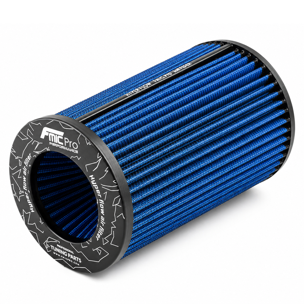 FMIC.Pro koniskt luftfilter 102 mm anslutning, längd 225 mm – blå