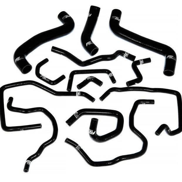 FMIC.EU Kylarslangar i silikon – Subaru Impreza WRX STI GRB Ver 10 (13 delar) – Svart