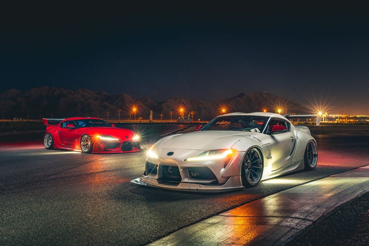 Supra A90 Bakre Luftfjädring Air Lift Performance