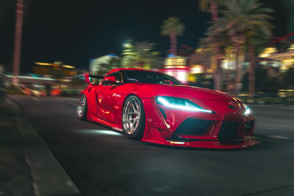 Supra A90 Bakre Luftfjädring Air Lift Performance – bild 5