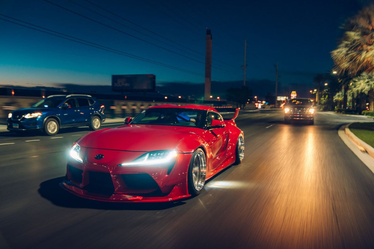 Supra A90 Bakre Luftfjädring Air Lift Performance
