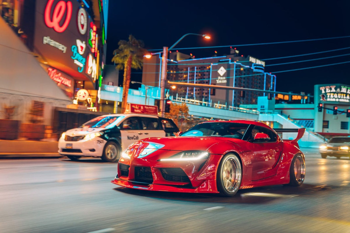 Supra A90 Bakre Luftfjädring Air Lift Performance